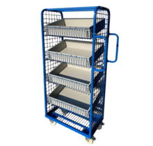 Order Picking  Rollcontainer  e-commerce trolley