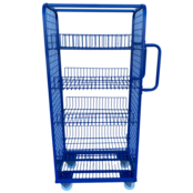 Chariot de préparation de commandes magasin e-commerce