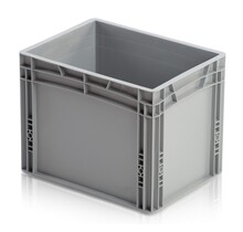 Eurobox Universal 40x30x32 cm plastic stackable container  - Closed handle
