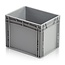SalesBridges Eurokrat 40x30x32 cm Eurobox Stapelbak plastic Bakken Dicht Handvat