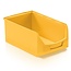 SalesBridges Magazijnbak Kunststof D PP 51x31x20cm Geel Plastic Grijpbakken