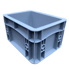 Plastic Kratten 20x15x12 cm geen handvaten Stapelbak Eurobox