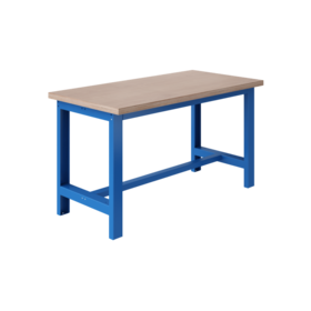 Table de travail Ergonomique modèle SI 1500 kg Bleu Industriel