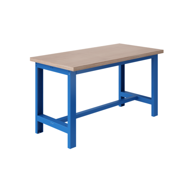 Ergonomic worktable SI-model Industrial blue 1500Kg Heavy Duty