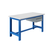 Table de travail Ergonomique modèle SI blue industriel  1500Kg Heavy Duty