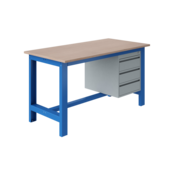 Table de travail Ergonomique modèle SI blue industriel  1500Kg Heavy Duty