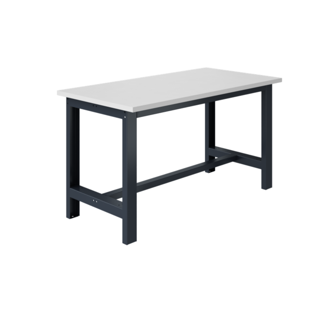 Ergonomische werktafel SI-model grijs antraciet  1500 kg heavy duty