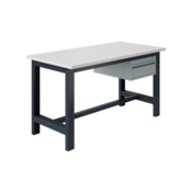 Ergonomische werktafel SI-model grijs antraciet  1500 kg heavy duty