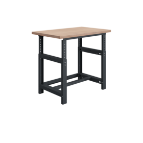 Table de travail à réglage mécanique 1000 kg Anthracite modèle SI