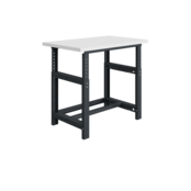 Mechanisch in hoogte verstelbare werktafel SI-model grijs antraciet  1000 kg heavy duty