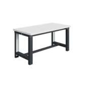 Table de travail à réglage électriquement modèle SI gris anthracite 300 kg heavy duty