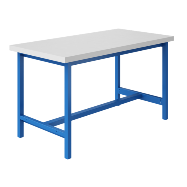 Ergonomic worktable PTH-model 500 kg Industrial  Blue