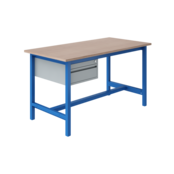 Ergonomische werktafel PTH-model 500 kg Industrieel Blauw