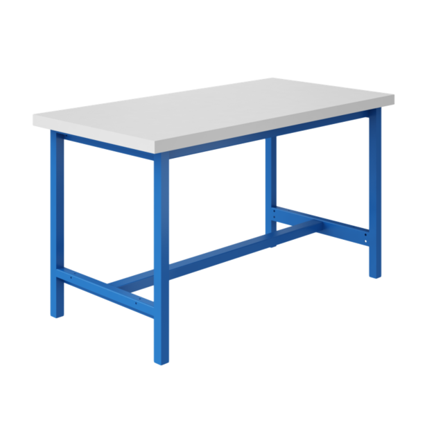 Table de travail Ergonomique modèle PTH 500 kg Bleu l'industriel