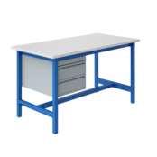 Ergonomic worktable PTH-model 500 kg Industrial  Blue