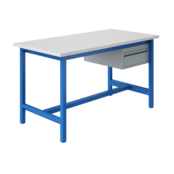 Ergonomic worktable PTH-model 500 kg Industrial  Blue