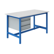 Table de travail Ergonomique modèle PTH 500 kg Bleu l'industriel