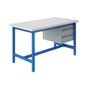Ergonomic worktable PTH-model 500 kg Industrial  Blue