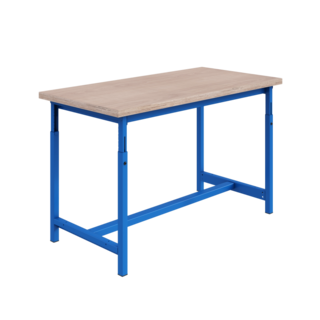 Ergonomische werktafel verstelbaar 300 kg Blauw PTH-model