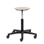 Ergonomische kruk werkkruk NATUR