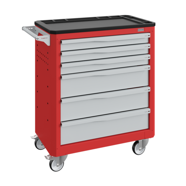 Chariot d'atelier SERVILOG avec tiroirs Gris anthracite