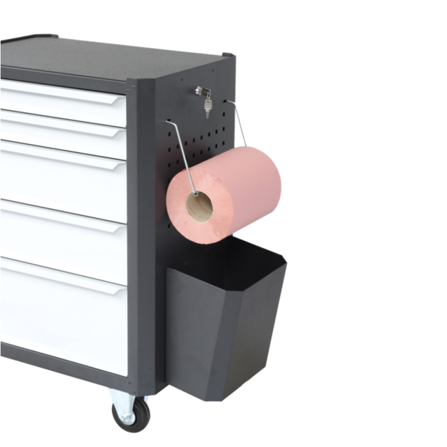 Chariot d'atelier SERVILOG avec tiroirs Gris anthracite