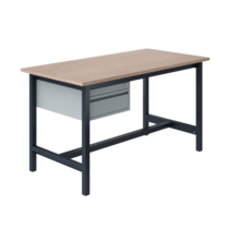 Ergonomische werktafel PTH-model 500 kg Antraciet