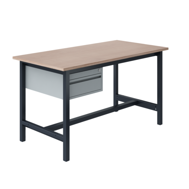 Ergonomic worktable PTH-model 500 kg Anthracite