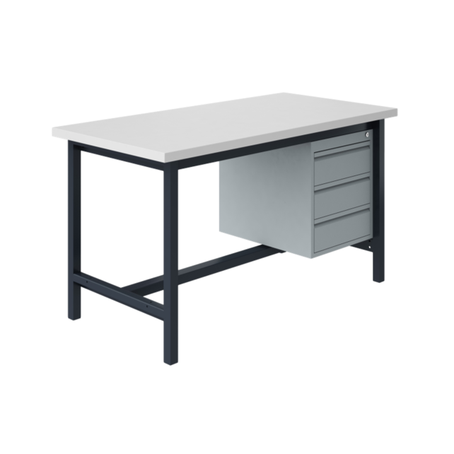 Ergonomic worktable PTH-model 500 kg Anthracite