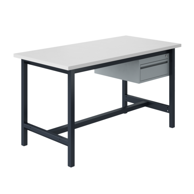Table de travail Ergonomique modèle PTH 500 kg Anthracite