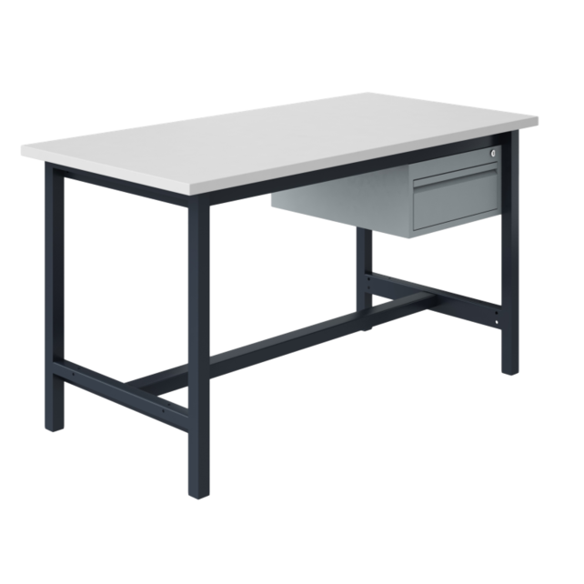 Table de travail Ergonomique modèle PTH 500 kg Anthracite