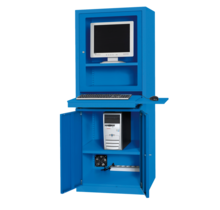Computerkasten AIC500 Industrieel blauw