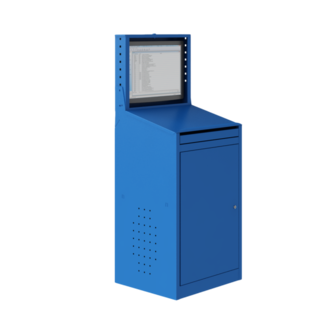 Computer cabinets AIC 2009 Industrial blue