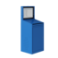 SalesBridges Computerkasten AIC 2009 Industrieel blauw