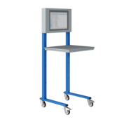 Support informatique PC Bleu industrie