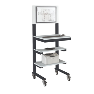 Support informatique PC Anthracite