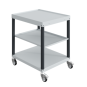 Workshop trolley CAR with 2 or 3 trays Industrial Blue