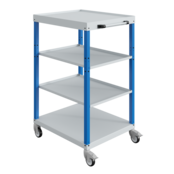 Workshop trolley CAR with 4 trays Grey Antracite