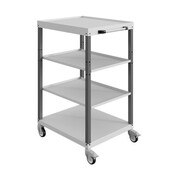 Workshop trolley CAR with 4 trays Industrial Blue