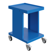 Worktrolley Warehouse Trolley SV with 2 or 3 levels Industrial Blue