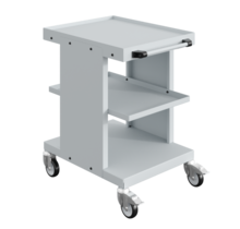 Werktrolley Werkplaatswagens Magazijnkar SV met 2 of 3 etages Licht Grijs