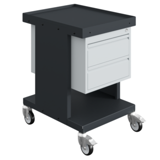 Worktrolley Warehouse Trolley SV with drawers Grey Anthracite