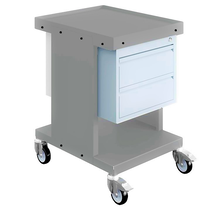 Chariot de travail  Chariot d'entrepôt SV à tiroirs Gris Clair