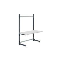 Ergonomische werktafel ECOLOG model 150 kg Grijs Antraciet