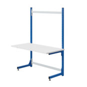 Table de travail Ergonomique modèle ECOLOG 150 kg Gris Anthracite