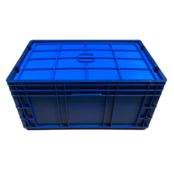 Deksel KLT R-KLT RL-KLT 60x40 cm Kratten  stapelbakken eurobox blauw