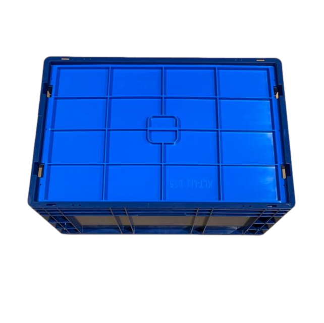 Couvercle pour bac KLT R-KLT RL-KLT de rangement 60x40cm bleu