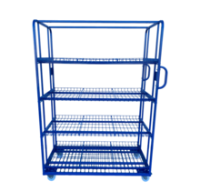 Order Picking Rollcontainer 130x65x190cm e-commerce container trolley