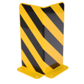 Crash Protection Guards 5mm Steel L-Profile for racks H40cm