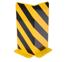 Crash Protection Guards 5mm Steel L-Profile for racks H40cm